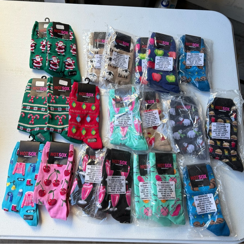 26 Hot Sox Festive and Fun Patterned Socks